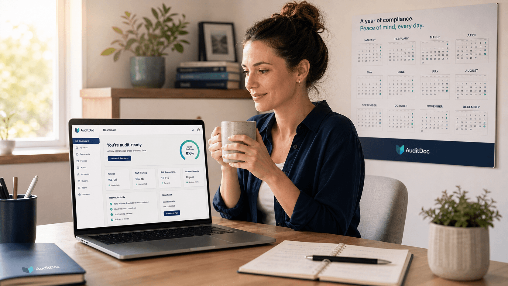 Audit pack readiness scoring in AuditDoc