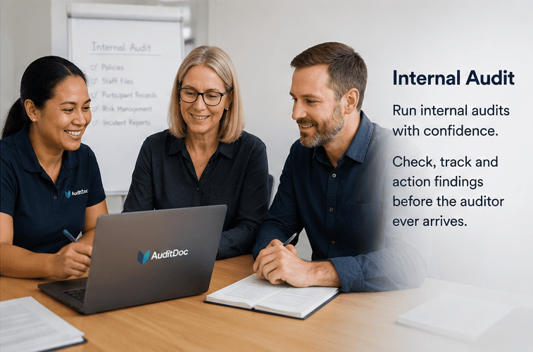 NDIS registers in AuditDoc